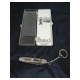Knife key chain from Universal studios
