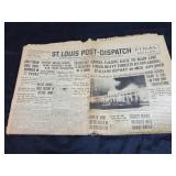 St. LOUIS dispatch paper 1941 about Draft