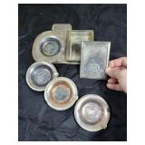 Ashtray cigarette holder set