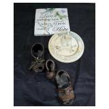 Ceramic shoes and misc