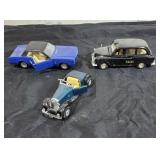Group of die cast cars