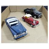 Group of die cast cars