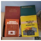 Box of approx 25 DYI books electronic metal and