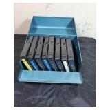 8 tracks & storage container