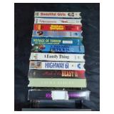 Group of VHS tapes