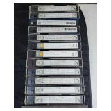 Group of VHS tapes