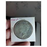 1926 P peace silver dollar
