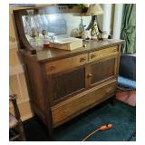Beautiful vintage hutch no contents approx size