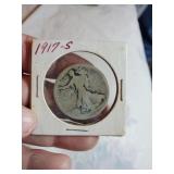 1917 S Liberty Walking half dollar
