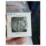 1936 S Liberty walking half dollar