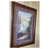 Home interior waterfall print Approx size is 16 x