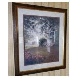 Home interior Southern plantation print approx 33