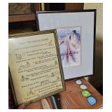 Receet for washing clothes and other print