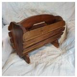 Nice handmade magazine rack