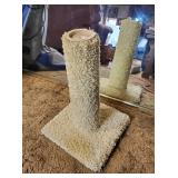 Cat scratching post  approx 18 inches tall