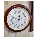 Nature bird clock