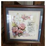 Unconditional love print approx 14 inches square