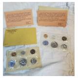 Pair of 1964 proof sets we only have 1 envelope