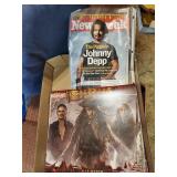 Johnny Depp Newsweek & calendar
