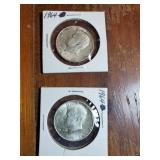 1964 Kennedy half dollars