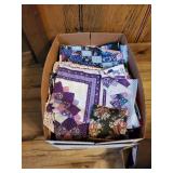 Box of fabrics