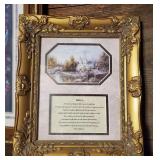 Pslam 23 print approx size is 11 x 14 inches