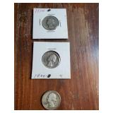 Group of 3 Washington head quarters