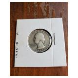 1936 D Washington head quarter