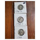 1946 S 1946 D & 1946Washington head quarters