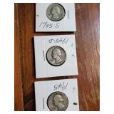 1945 S, 1945 D, and 1945 Washington head quarters