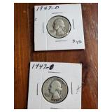 1947 D & 1947 Washington head quarters