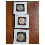 1961P, 1962P, 1958D Washington head quarters