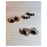 3 pairs of fashion earrings