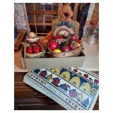 Group of Apple decor