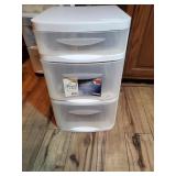 3 drawer storage cart