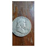 1952 Franklin half dollar