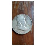 Franklin half dollar 1963