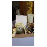 Clear tv antenna and misc items