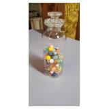 Jar of marbles