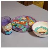 Rugrats dish set