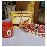 Cigarette machine, papers & prince albert