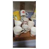 Group of coffee cups