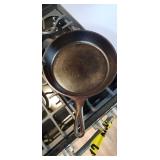 Lodge cast iron skillet approx 11 inches diameter