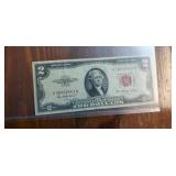 Series 1953 2 dollar bill