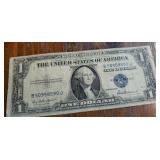 Series 1935F 1 dollar silver certificate