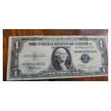 Series 1935 B 1 dollar silver certificate
