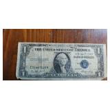 Series 1935 E 1 dollar silver certificate