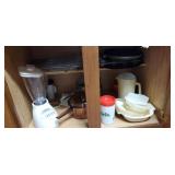 Contents of cabinet