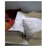 Pillow shams, rug, pillow cover and twin