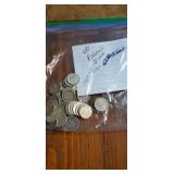 40 Roosevelt Dimes 1964 & earlier